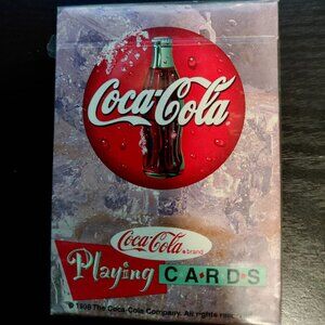 Vintage Coca Cola Playing Cards... New In Sealed Package